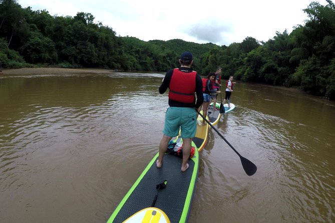 1.5 - 2 hour afternoon SUP class for all ages and levels - Why paddleboarding works so well in Kanchanaburi
