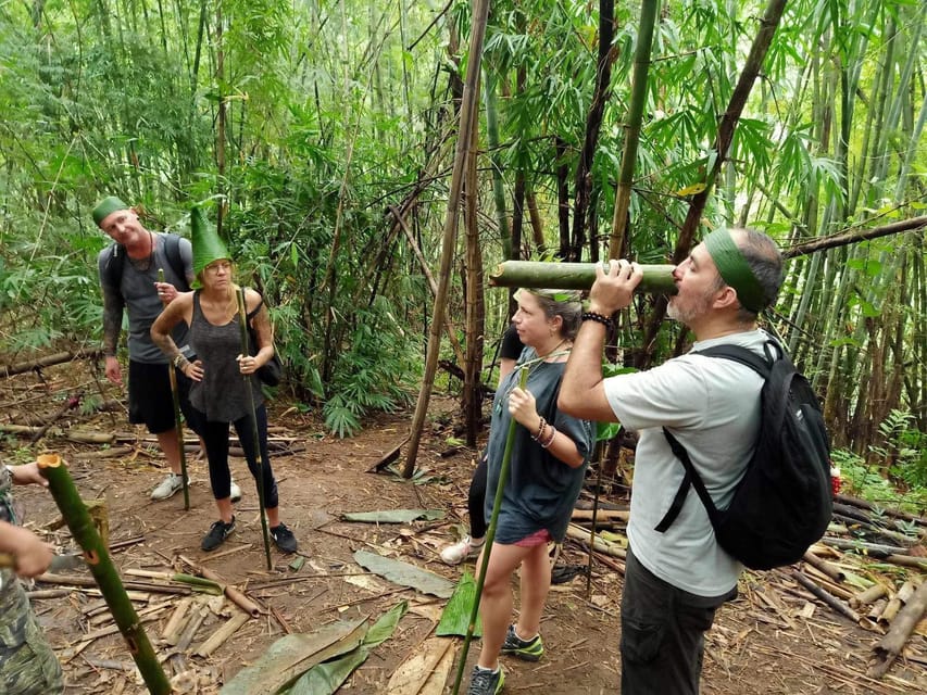 1 Day trekking : Chiang Rai popular activity,Fun in Nature. - Lisu village and lunch in a bamboo hut