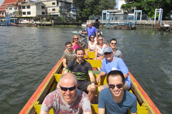 5-Hour Bike Tour of Hidden Bangkok - Crossing the Chao Phraya by boat