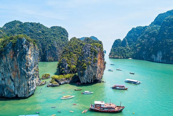 5 in 1 James Bond Tour by Long Tail Boat - Koh Panyi and lunch over the water