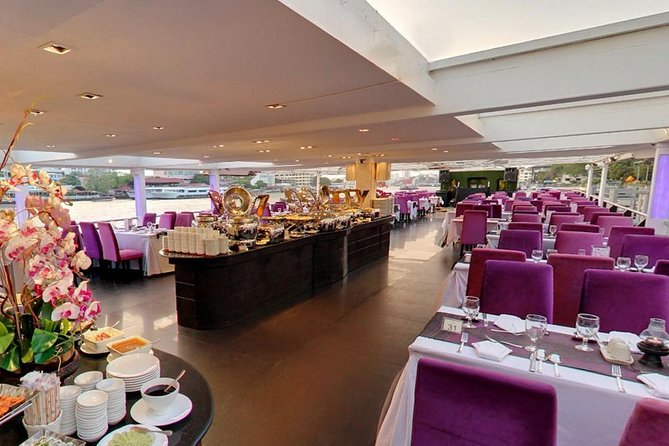 Amazing Chaophraya Dinner Cruise Experience - Wat Arun, the Grand Palace, and the river lights