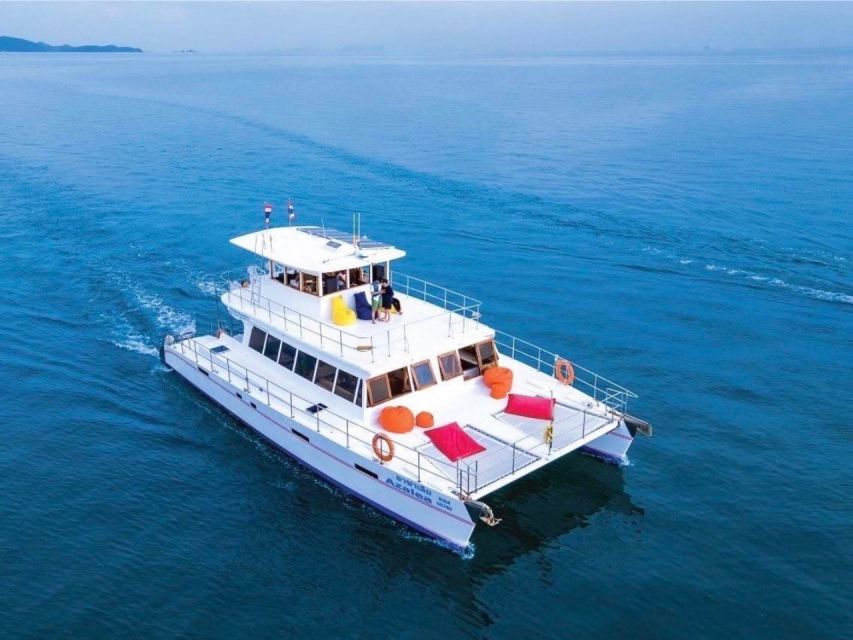Amazing Coral Island & Sunset Dinner with Power Catamaran - From Karon or Patong to Chalong Pier