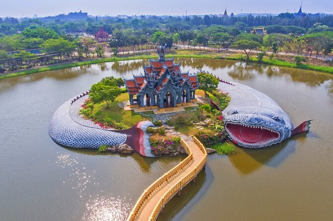 Ancient City Bangkok and Erawan Museum Tickets - Bike, tram, or golf cart: choosing how to get around