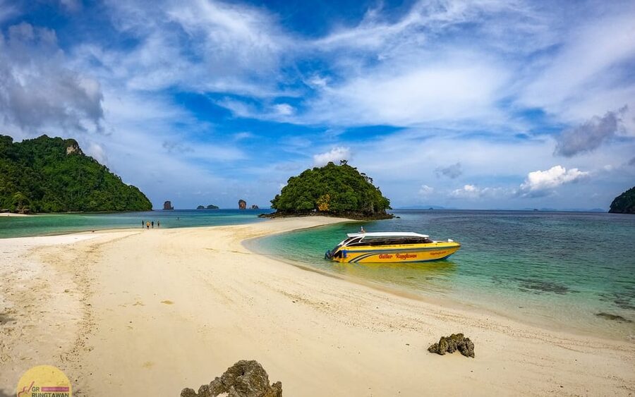 Ao Nang: 4 Islands Day Tour by Speedboat or Longtail Boat - Phra Nang Cave Beach and the unusual shrine