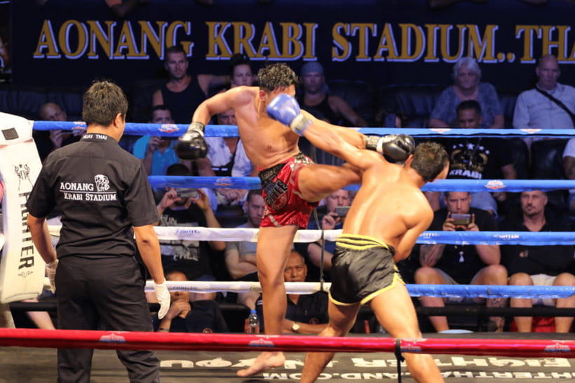 Ao Nang: Ao Nang Krabi Stadium Muay Thai - Seven bouts, with an important catch