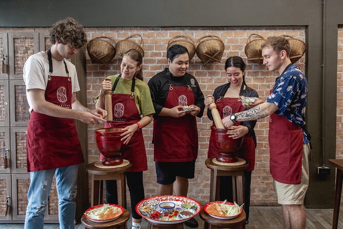 Authentic Thai Cooking with the Largest market visit &TukTuk ride - Who will enjoy this most