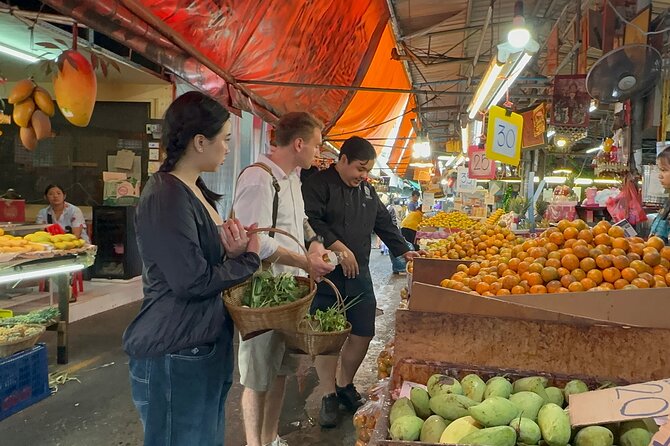 Authentic Thai Cooking with the Largest market visit &TukTuk ride - Chef Pim, Alex, and the teaching style