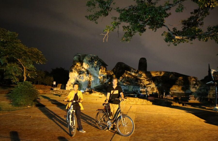 Ayutthaya: 3-Hour Sunset Ride Bike Excursion - Wat Lokayasutharam and the Huge Reclining Buddha