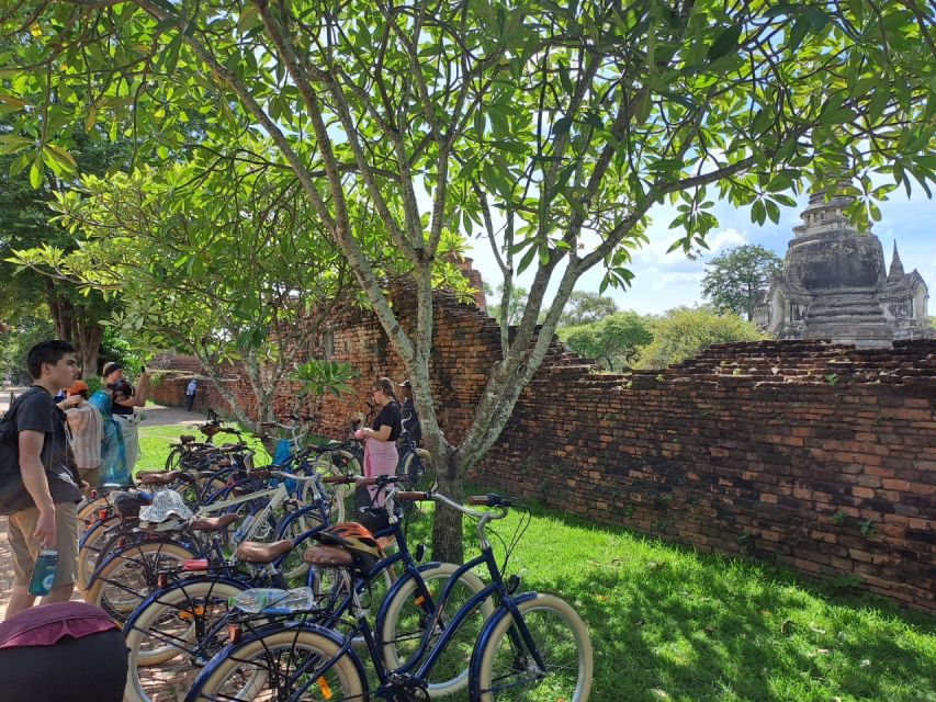 Ayutthaya City and Historical Park Bike Tour - Somdet Phra Srinakarinda Park and Chedi Phra Si Suriyothai