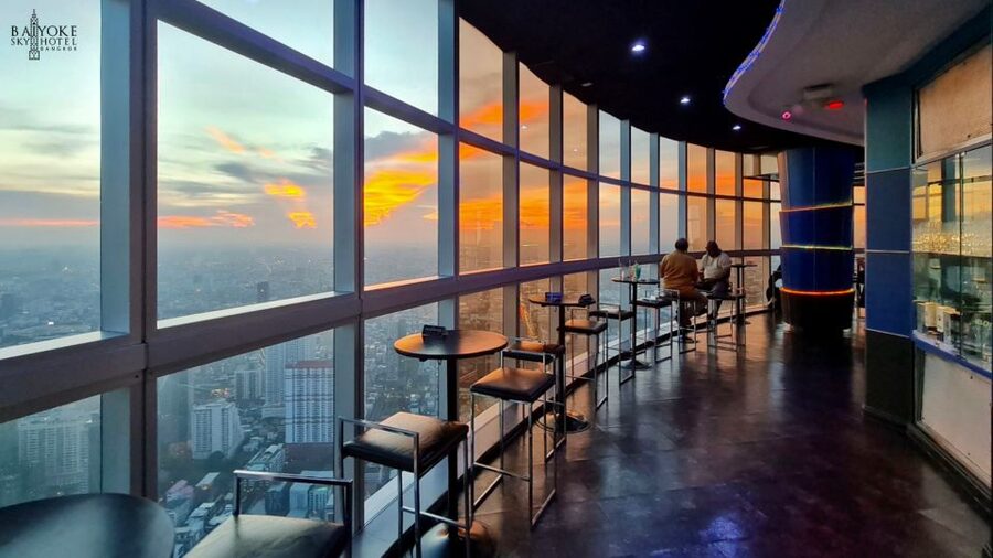 Baiyoke 82nd Floor Crystal Grill Buffet & Observation Deck - The Crystal Grill buffet on the 82nd floor