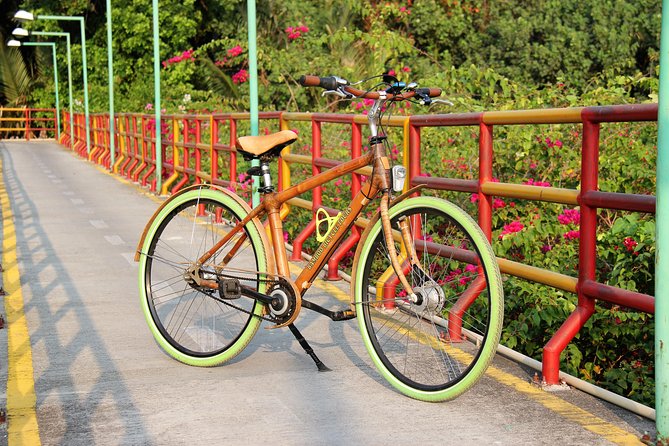 Bamboo Bicycle Tour in twilight: watch dancing Fireflies in Bangkok - Dinner beside the Chao Phraya