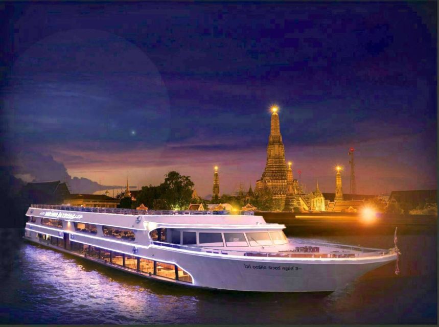 Bangkok: 2-Hour Dinner & Shows on White Orchid River Cruise - Live Music And A Cabaret Show On Board