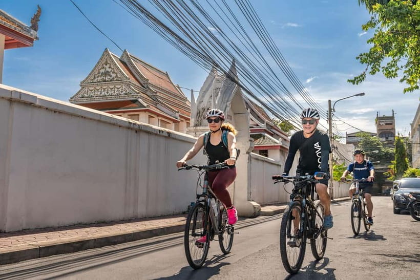 Bangkok: Backstreets and Historic Temples Bike Tour - Baan Bu and the bronze bowl tradition