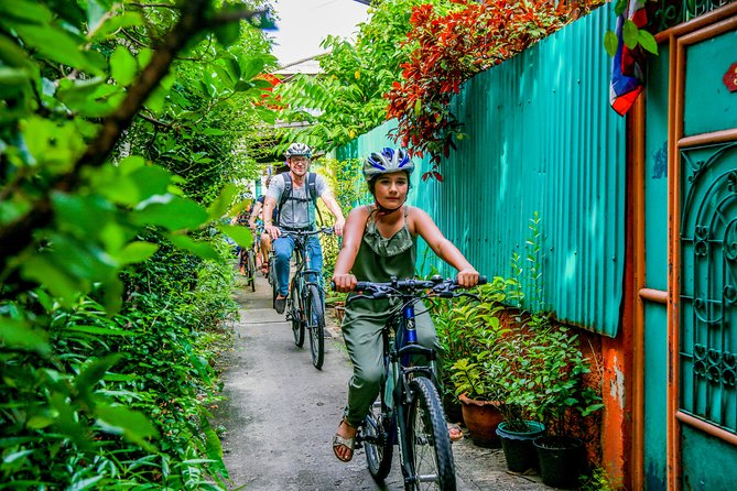Bangkok: Backstreets and Temple Historic Bike Tour - The Chao Phraya ferry and the Grand Palace area