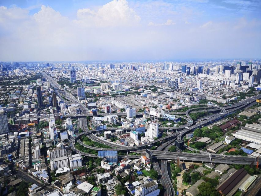 Bangkok: Baiyoke Observation Deck Ticket with Buffet Meal - Reaching the tower through Bangkok traffic