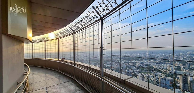 Bangkok: Baiyoke Sky Hotel Observatory Entry Ticket & Drink - Taking in the city from the 83rd-floor Roof Top Bar
