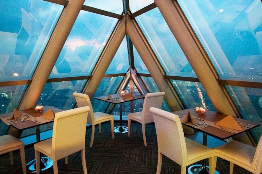 Bangkok: Baiyoke Tower Balcony Buffet & Observation Deck - Dinner at Bangkok Balcony on the 81st floor