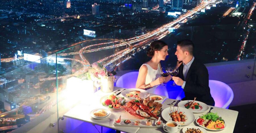 Bangkok: Baiyoke Tower Balcony Buffet & Observation Deck - The 77th-floor Observation Deck