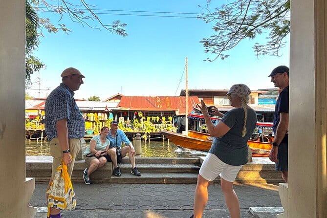 Bangkok: Bike and Longtail Boat Tour with Lunch - From Talad Phlu into old Thonburi