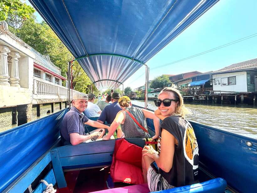 Bangkok: Bike, Boat & Food Tour in Thonburi - Talat Phlu and the first quiet lanes