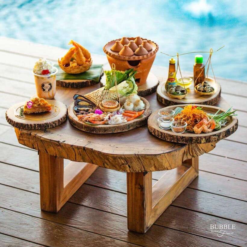 Bangkok: Bubble in the Forest Cafe Food Packages - Key points to know before booking