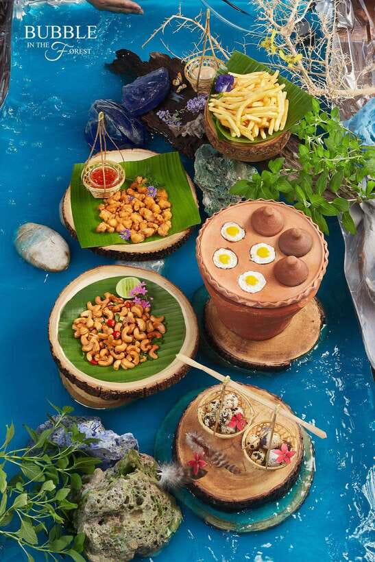 Bangkok: Bubble in the Forest Cafe Food Packages - Food presentation, taste, and service