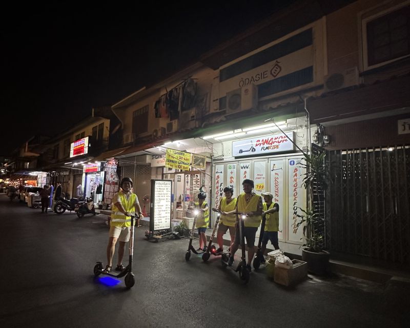 Bangkok By Night by Electric Scooter &/or Bike - Pak Khlong Talat and the Missed Opportunity to Stop