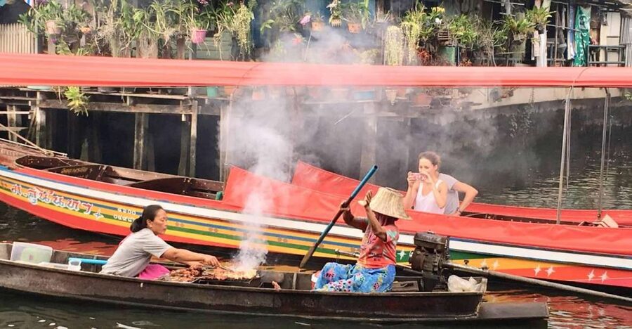 Bangkok: Canal Boat Tour, Big Buddha & Artist's House - Finding Soi Arun Ammarin 6 Before the Boat Leaves