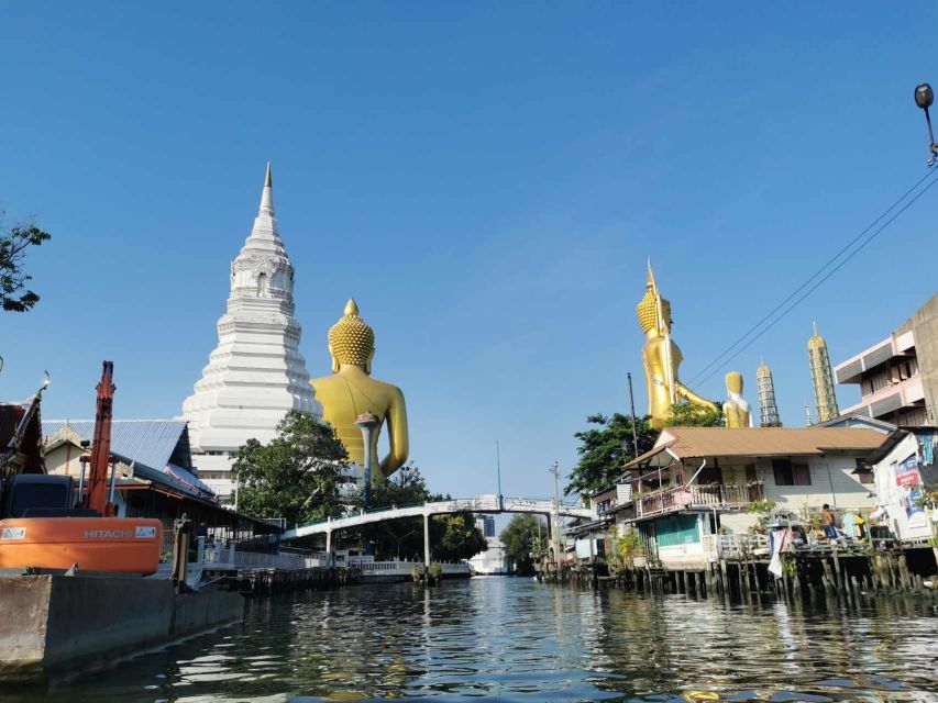 Bangkok: Canal Boat Tour, Big Buddha & Artist's House - Stilt Houses, Fish, and Everyday Canal Life