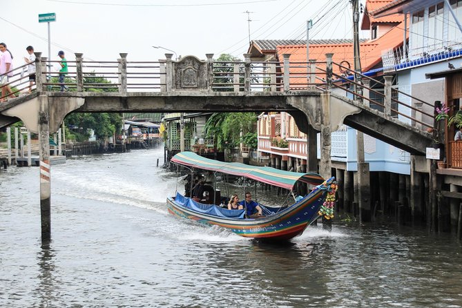 Bangkok Canal Tour by Boat and Bike - The boat ride through khlongs and along the Chao Phraya