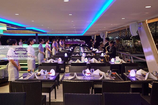 Bangkok Chao Phraya Princess Night Dinner Cruise - Wat Arun, the Grand Palace, and Bangkok’s royal riverfront