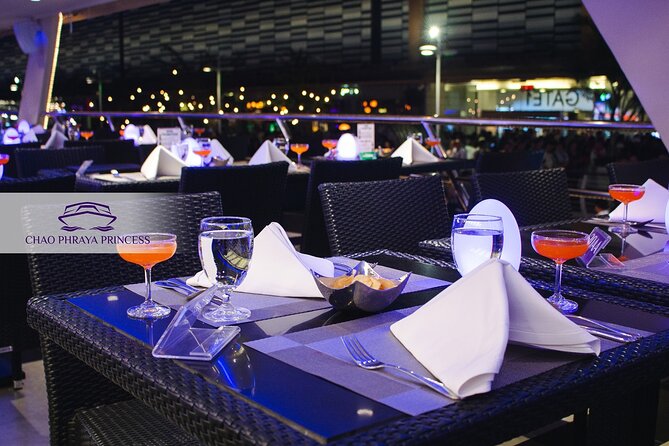 Bangkok Chao Phraya Princess Night Dinner Cruise - Rama VIII Bridge and the final stretch