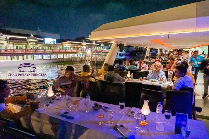 Bangkok Chao Phraya Princess Night Dinner Cruise - What dinner is like on board