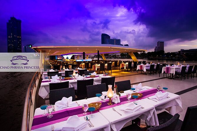 Bangkok Chao Phraya Princess Night Dinner Cruise - Phra Pin-klao Bridge and the first river views