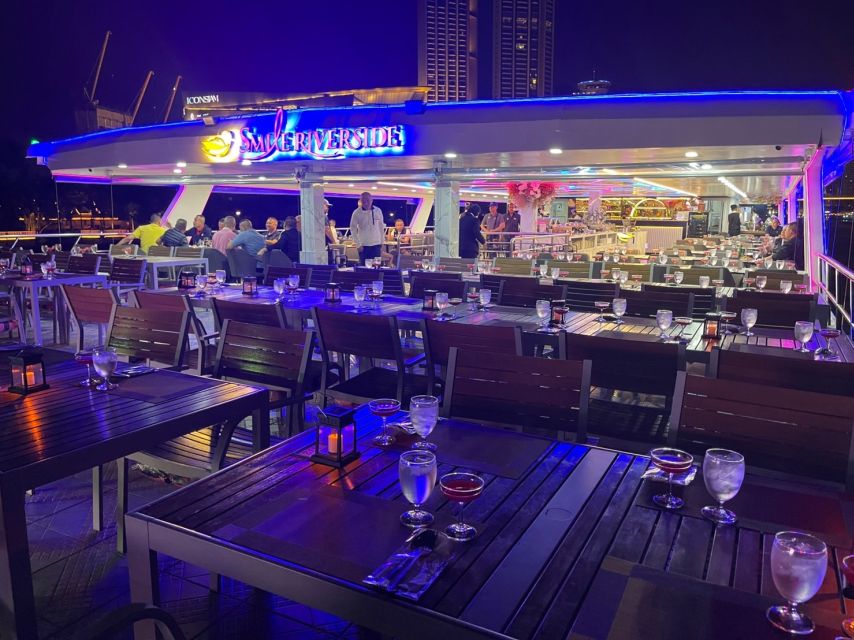 Bangkok: Chao Phraya River Buffet Dinner Cruise - Live music, dancing, and the party atmosphere
