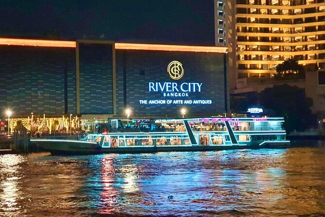 Bangkok Chao Phraya River Sunset Cruise Tour Admission Ticket - Buffet dinner: useful variety, mixed expectations