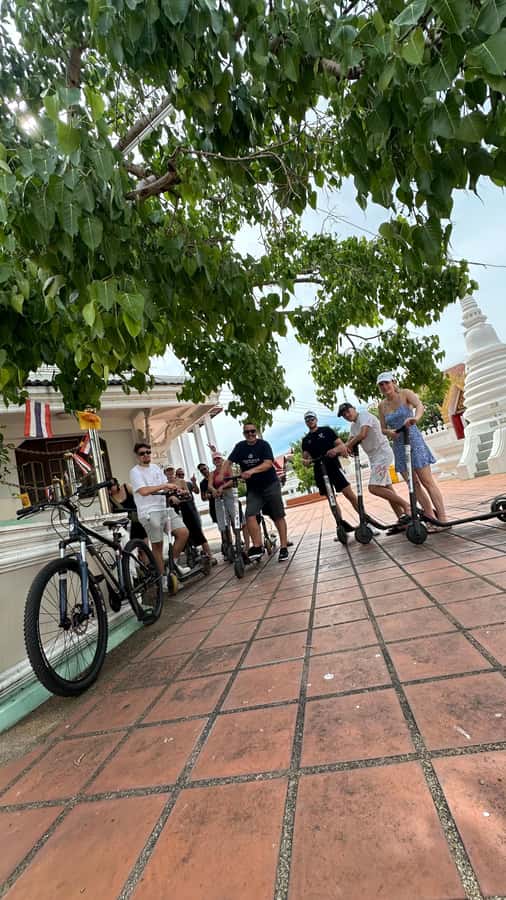 Bangkok: City Highlights Electric Scooter Tour - The Democratic Monument gives the ride a clear starting point