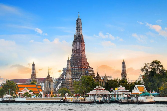 Bangkok City Highlights Tour: Grand Palace & Three Iconic Temples - Wat Arun on the Chao Phraya River