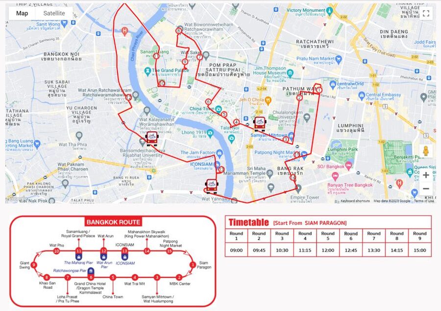Bangkok: City Sightseeing Hop-On Hop-Off Bus Tour - The red route: central Pattaya to south Pattaya