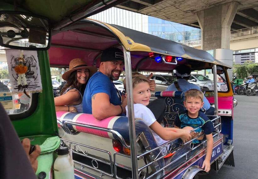 Bangkok: Cooking Class with Market Visit & Tuk Tuk Ride - Four Thai dishes, with curry paste from scratch