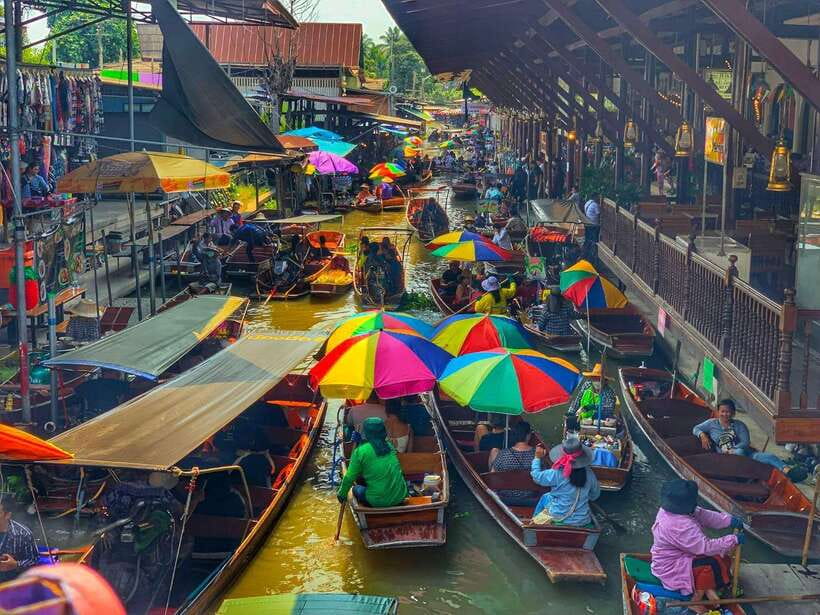 Bangkok: Damnoen Saduak and Mae Klong Train Markets - Leaving Bangkok for Mae Klong