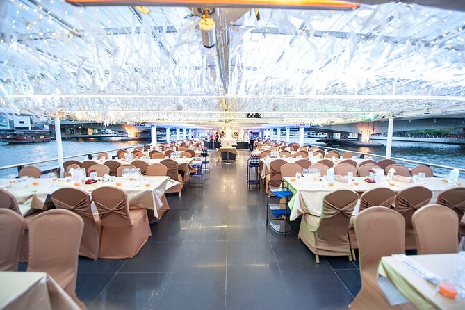 Bangkok Dinner Cruise on the Chao Phraya River - IconSiam, Asiatique, and the modern riverfront