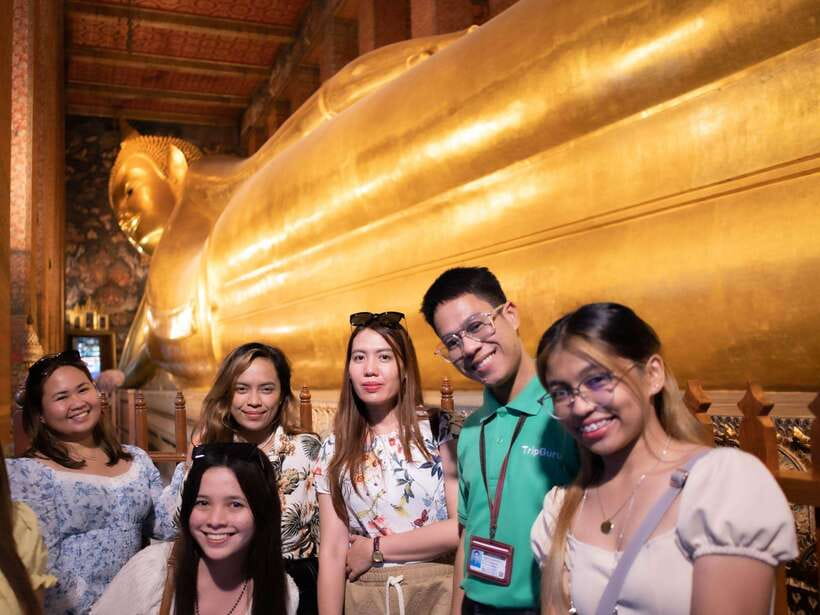 Bangkok: Evening Tour with Wat Arun, Wat Pho & Tuk Tuk Ride - Yaowarat Road and a free hand in Chinatown