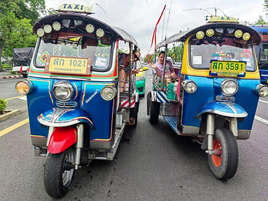 Bangkok: Guided Tour in a Typical Thai Tuk-Tuk - Pak Khlong Talat, where the route feels most local