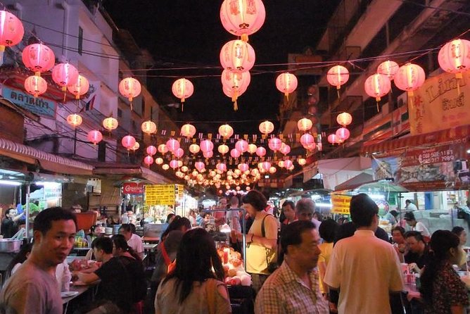 Bangkok Hidden Paths Night Biking Tour with Street-food Meal - Snacks, drinks, and a street-food dinner