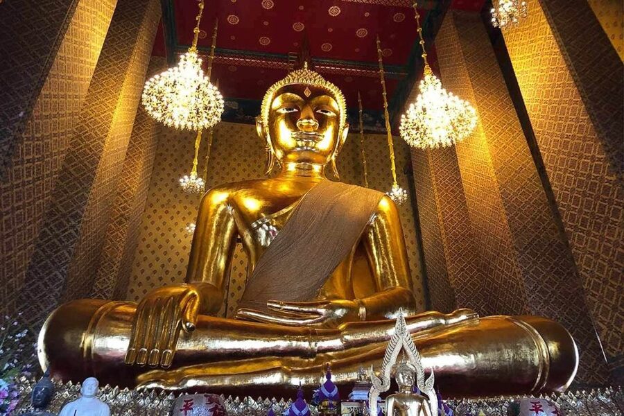 Bangkok: Historical Temples Tour & Hidden Bar at Sunset - The Chao Phraya sunset and the included beer