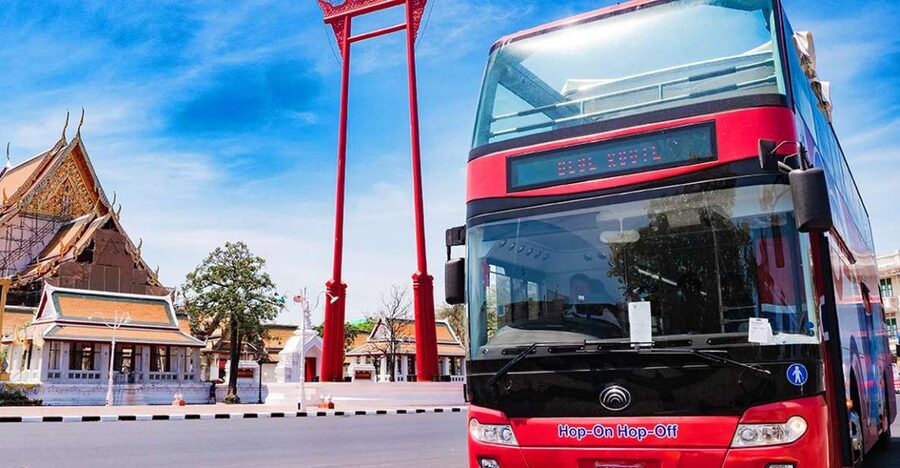 Bangkok: Hop-On Hop-Off Bus with 24, 48 or 72-Hour Validity - Golden Buddha and Chinatown