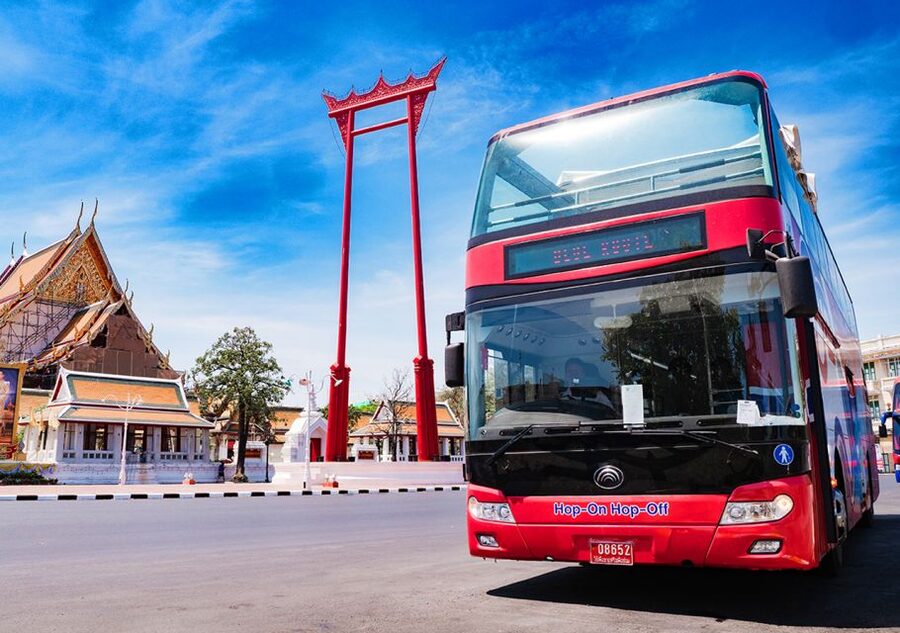Bangkok: Hop-On Hop-Off Bus with 24, 48 or 72-Hour Validity - Audio guide, seating, and comfort