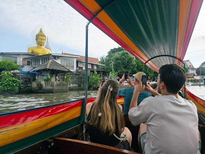 Bangkok Long Boat Canal a Big Buddha & Culture Markets Tour - The market stop and what you actually pay for food