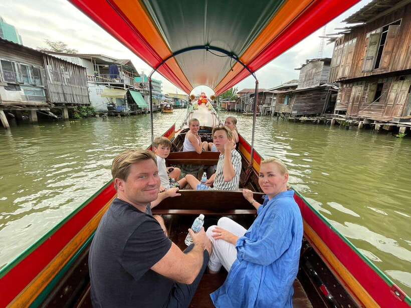 Bangkok: Longtail Boat Canal Cruise - Starting near Wat Pho and heading onto the water